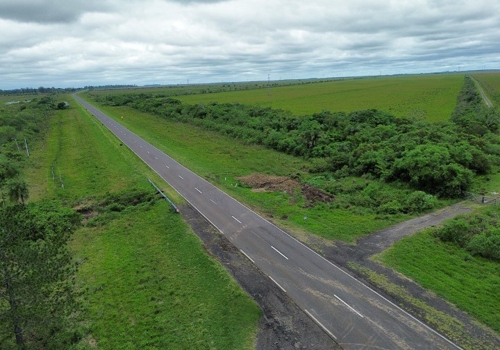 Vialidad Provincial finaliz&oacute; las obras en la Ruta Nacional N&deg; 12, en cercan&iacute;as de It&aacute; Ibat&eacute;
