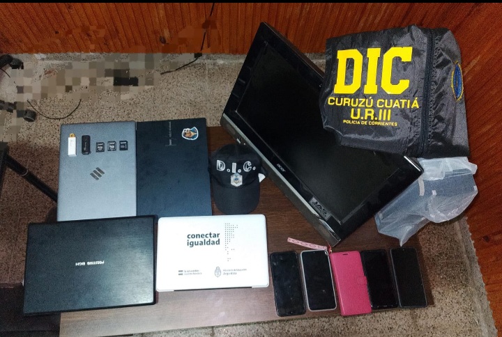 CURUZ&Uacute; CUATI&Aacute;: Secuestraron en allanamientos equipos electr&oacute;nicos que contendrian pornografia infantil 