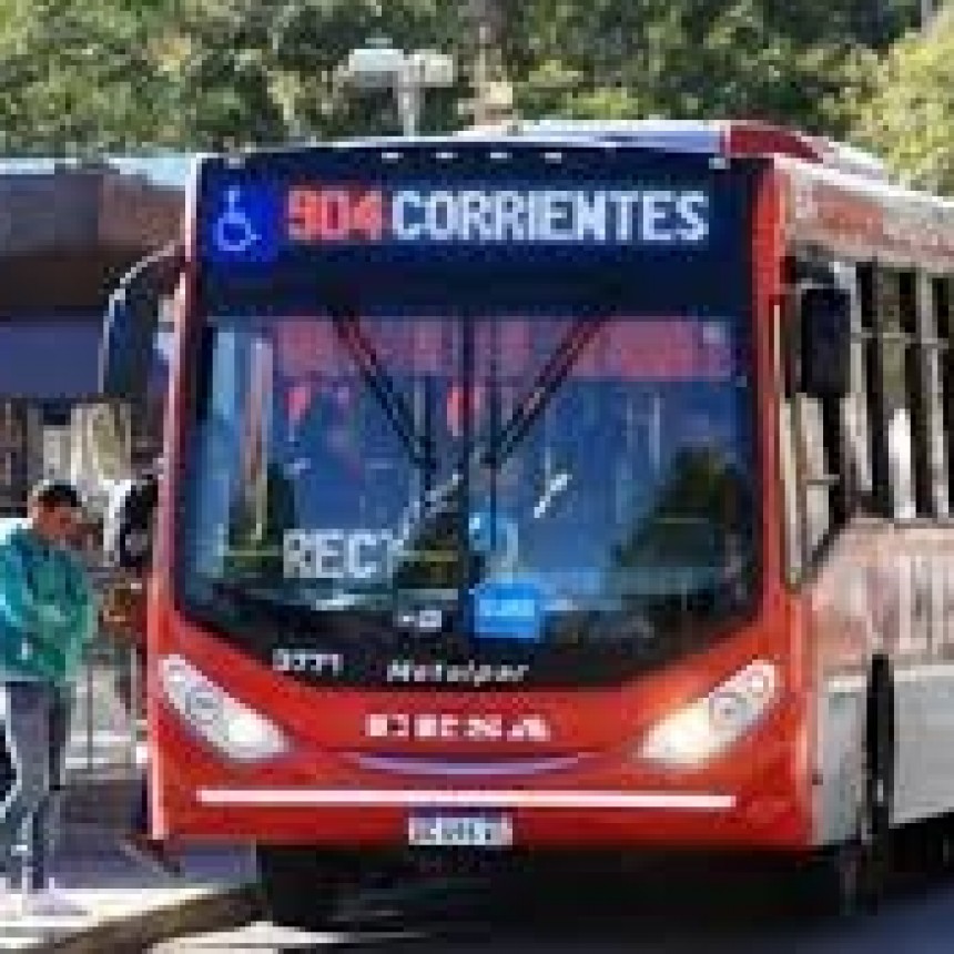 Paro de colectivos en Chaco afectara a Corrientes