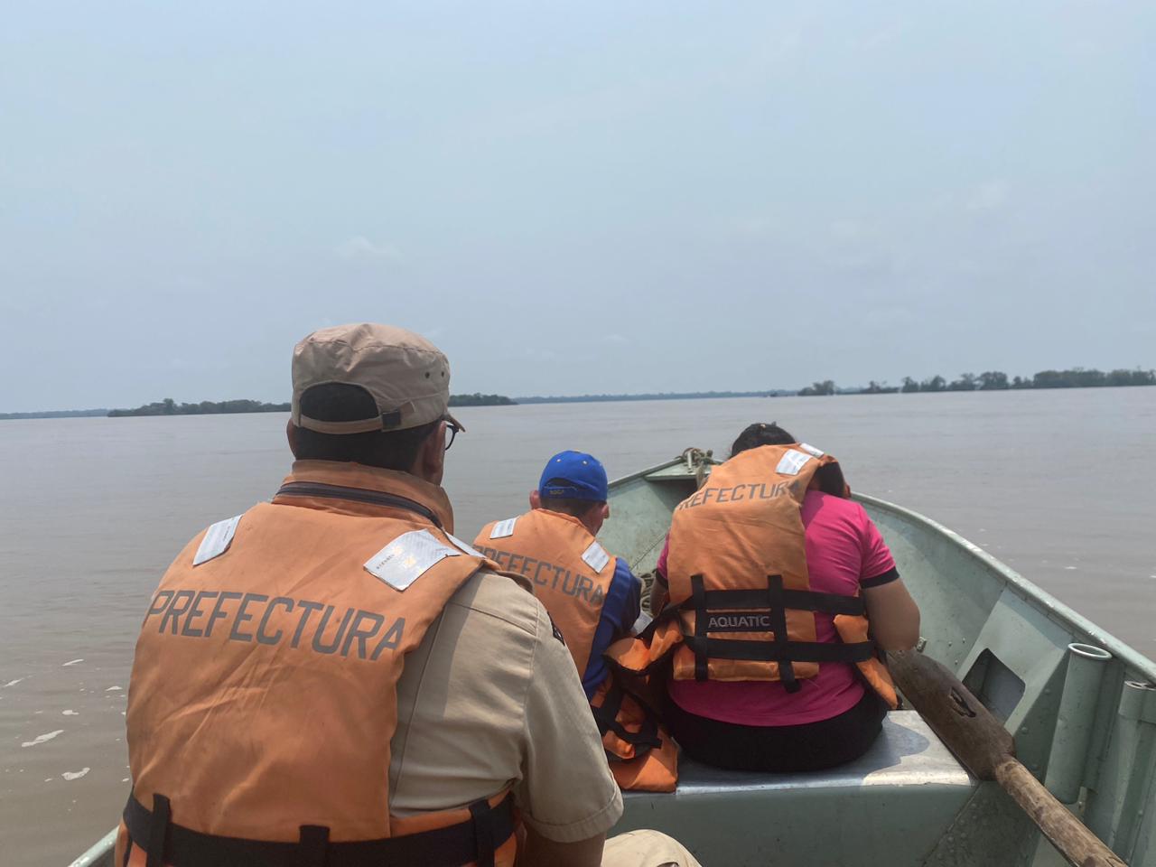 Prefectura asisti&oacute; a un ni&ntilde;o herido en Corrientes
