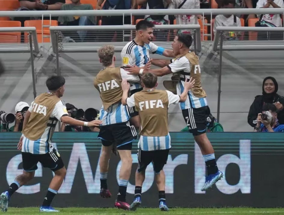Mundial sub 17: Argentina gole&oacute; a Brasil y est&aacute; en semifinales 