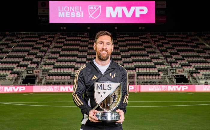 Messi sigue rompiendo r&eacute;cord: Es el MVP de la MLS 2024! Los n&uacute;meros que lo avalan