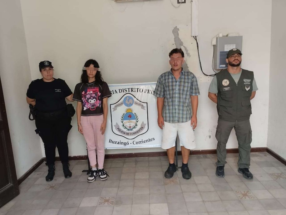 Chaque&ntilde;a secuestrada fue encontrada en Ituzaing&oacute; acompa&ntilde;ada de un brasilero 