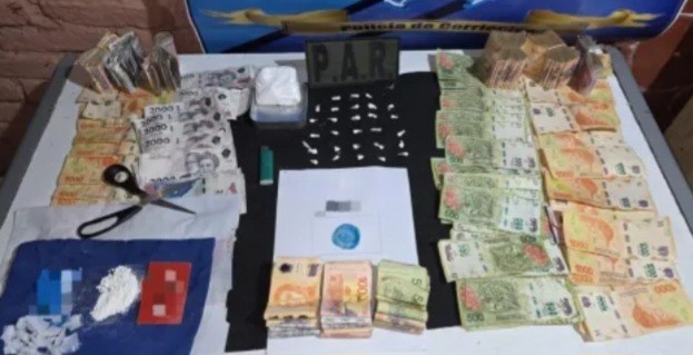 Golpe al narcotrafico en el barrio Dr Monta&ntilde;a